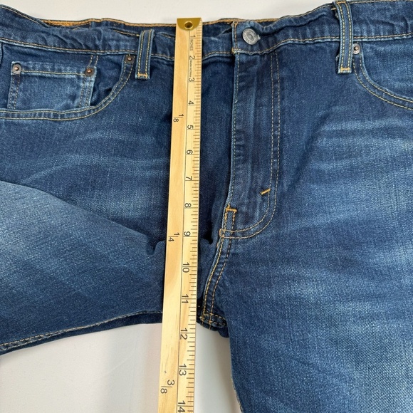 Levis 569 Straight Leg Jeans Mens Size 38 X 32 Dark Wash Modern Loose Fit - Picture 9 of 13